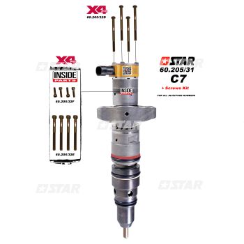 SET INJECTOR TORX SCREW