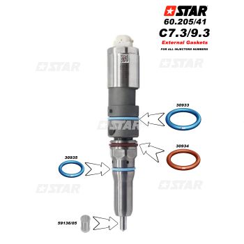 R/KIT INJ/C/R CAT-EXTERNAL