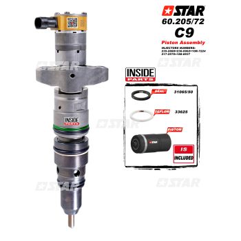 PISTON ASS/CAT C9 HEUI