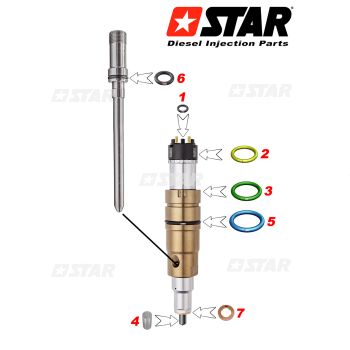 REPAIR KIT INJ/C-R SCANIA XPI