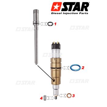 REPAIR KIT INJ/C-R SCANIA XPI