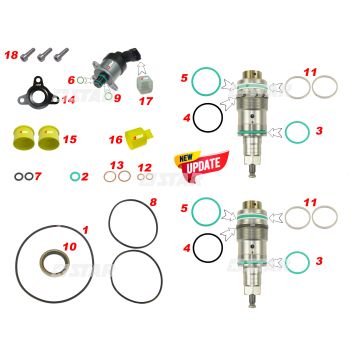 REPAIR KIT PUMP CP9 C/R