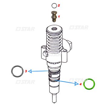 REPAIR KIT INJ/BH PDE P2
