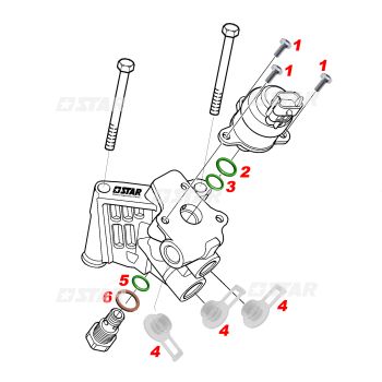 R/KIT FUEL PRESS/REG/BH C/R VOLVO