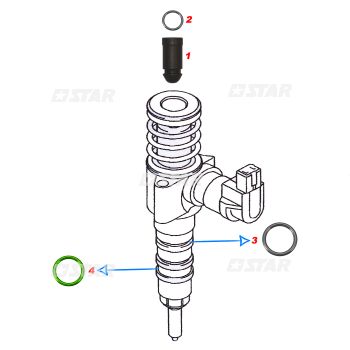 REPAIR KIT INJ/PDE SIEMENS