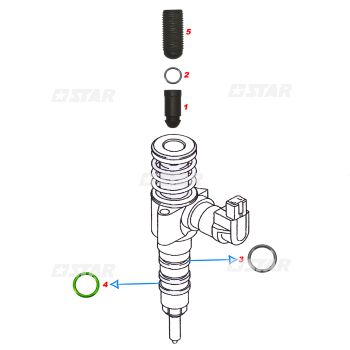 REPAIR KIT INJ/PDE SIEMENS