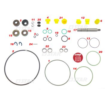 R/KIT C/RAIL PUMP-CAT C7.3/C9.3