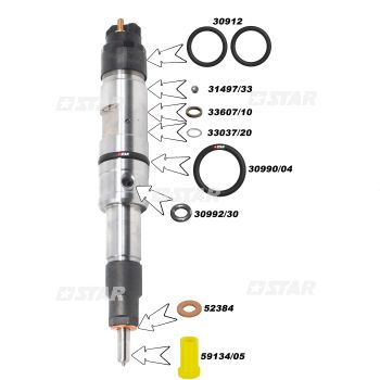 REPAIR KIT-INJ/C/R BH MAN