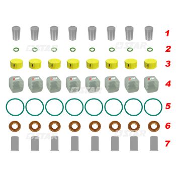 R/KIT INJECTOR C/RAIL