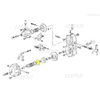 SLOTTED WASHER ZEXEL-154406-1700
