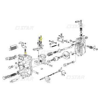 ZEXEL LEVER AND BUSH SET