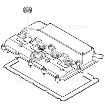 RETAINER INJ/C/R DELPHI FORD