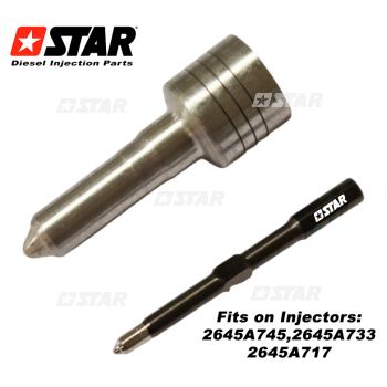 NOZZLE-CAT PERKINS C/RAIL